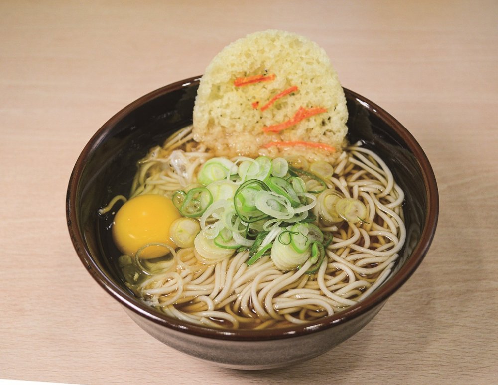 当店のベストセラー「天玉そば」